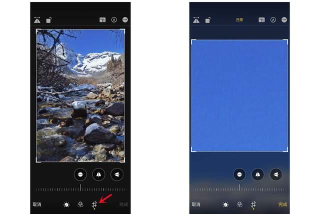 寻乌苹果手机维修分享iPhone手机如何使用裁剪功能隐藏照片 